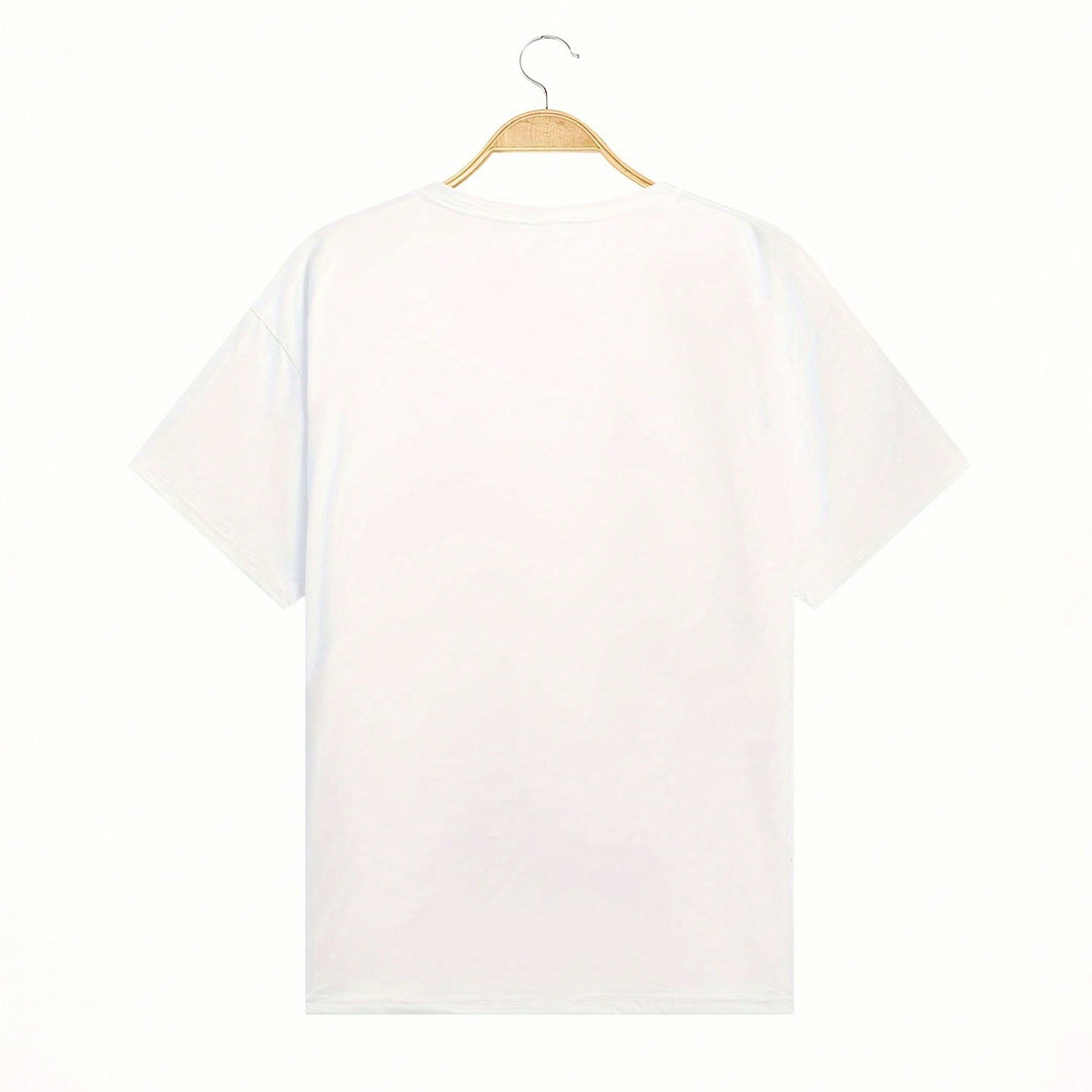 Women's Solid Color Casual Bee Print T-Shirt